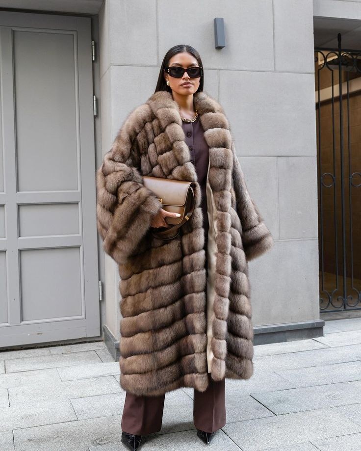 Шуба из натурального меха