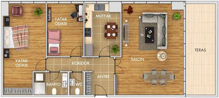Ataşehir Meridyen Plan Toki 