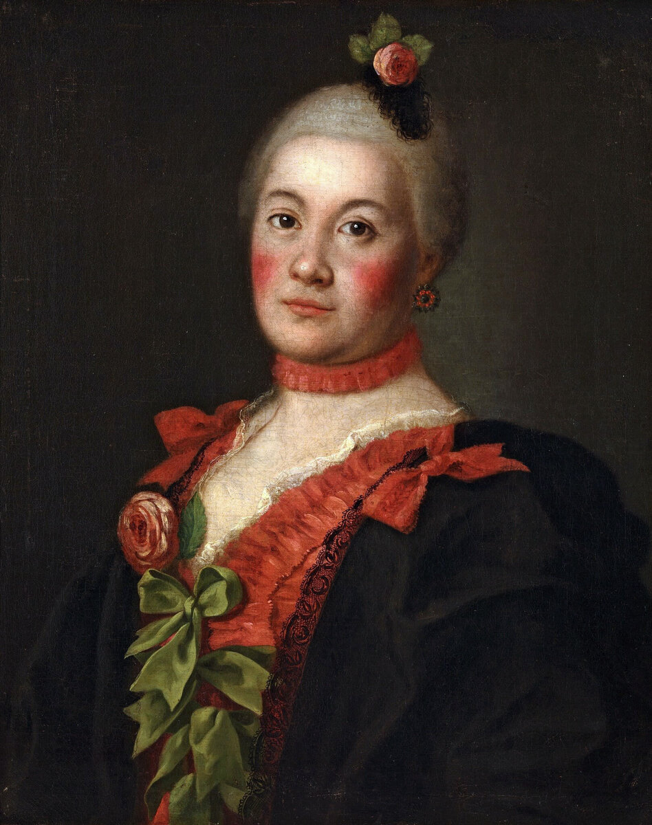 Портрет княгини Татьяны Алексеевны Трубецкой, 1761 г., Алексей Антропов. Источник фото: https://gallerix.ru/.