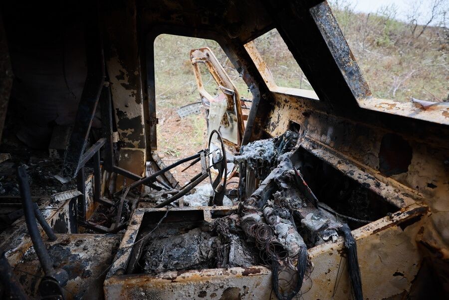    Уничтоженная техника ВСУ / Источник: © Дмитрий Ягодкин/ТАСС