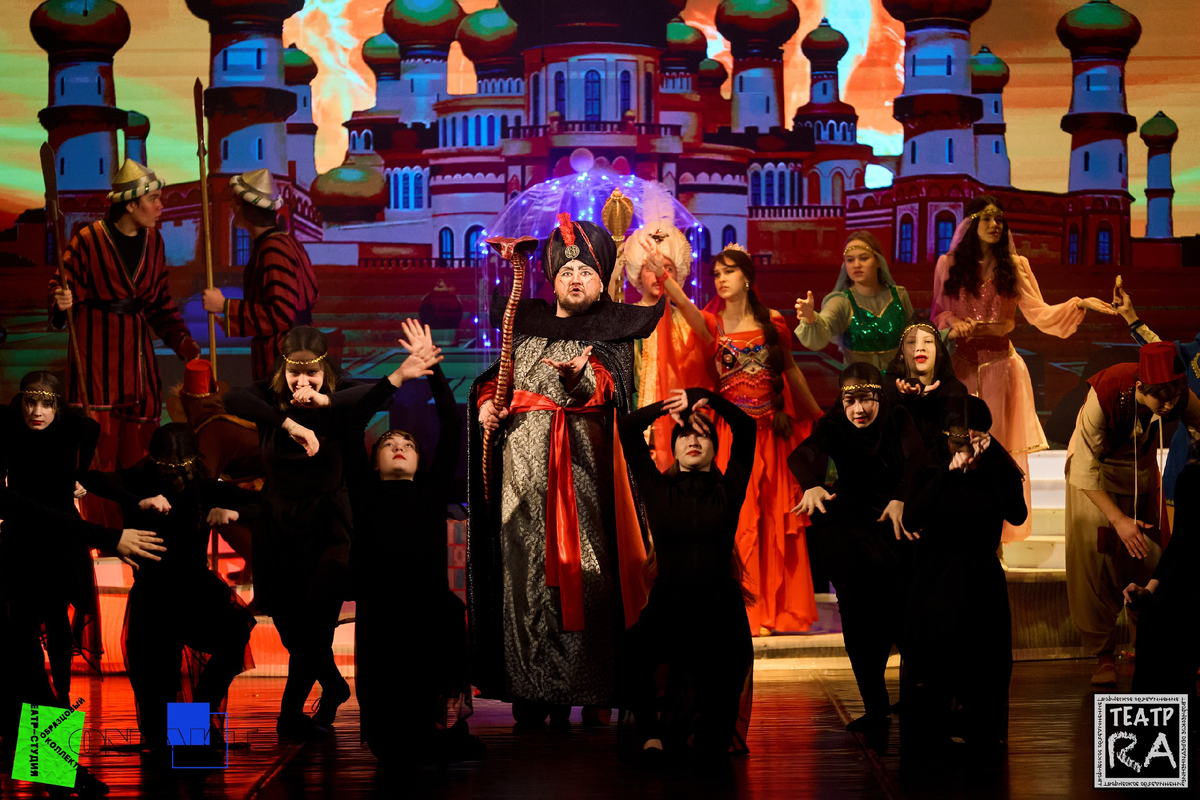 Спектакль «Аладдин. Чудеса востока» Образцовый коллектив театр-студия «Контакт» г. Челябинск, 2025 г.