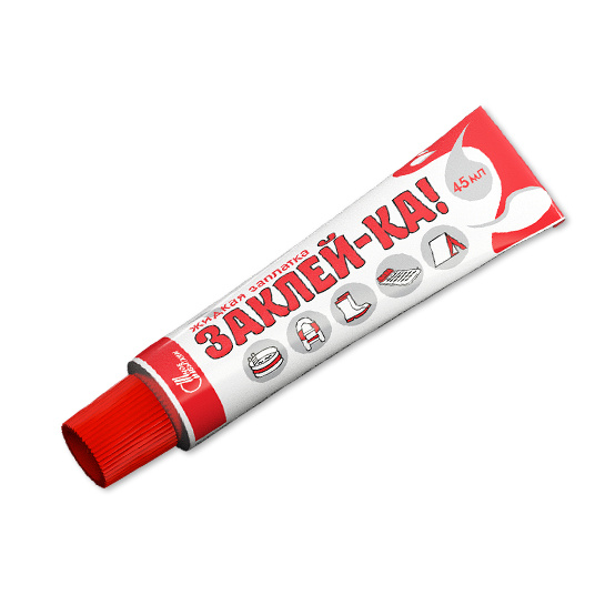 Жидкая заплатка "Заклей-ка" от завода "Новбытхим"