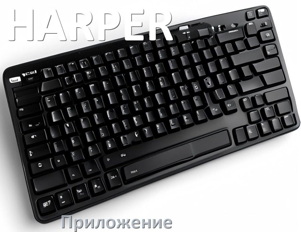 
Приложение для клавиатуры HARPER для настройки подсветки