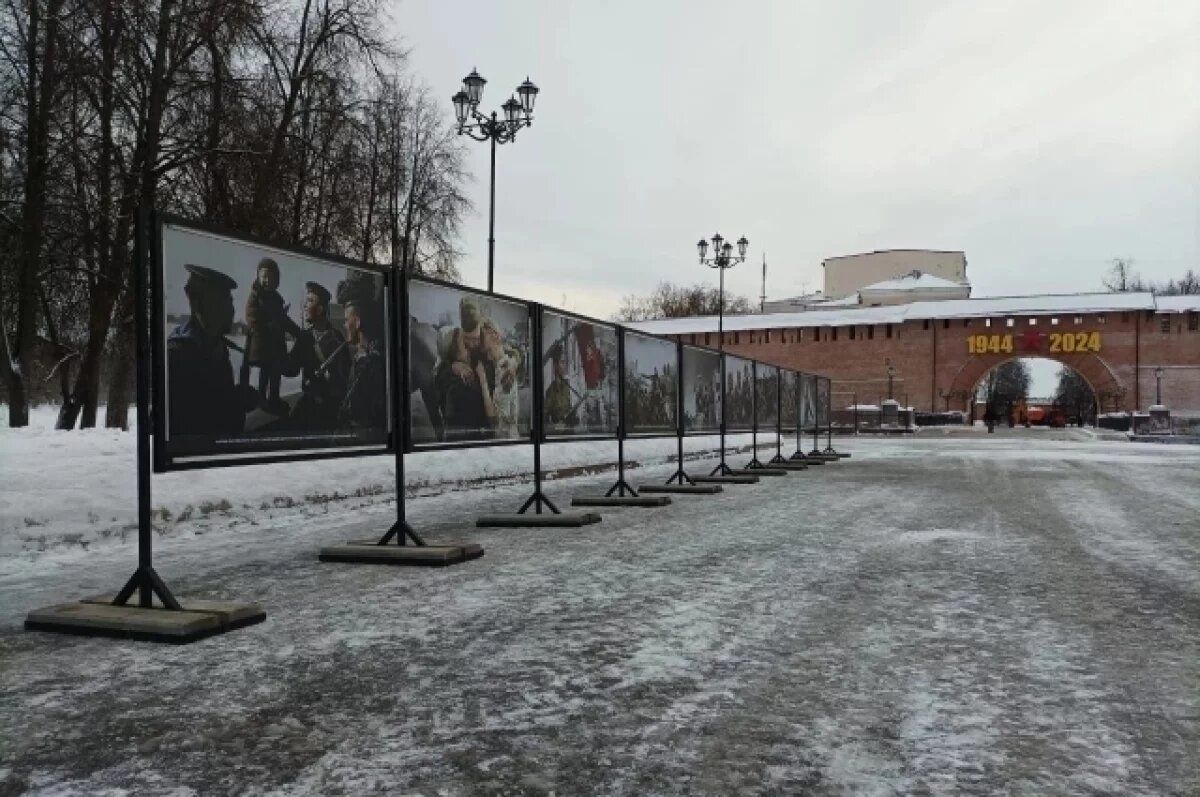    В ульяновском парке Победы откроют выставку от Министерства обороны