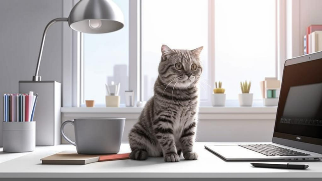 Мурка на работе