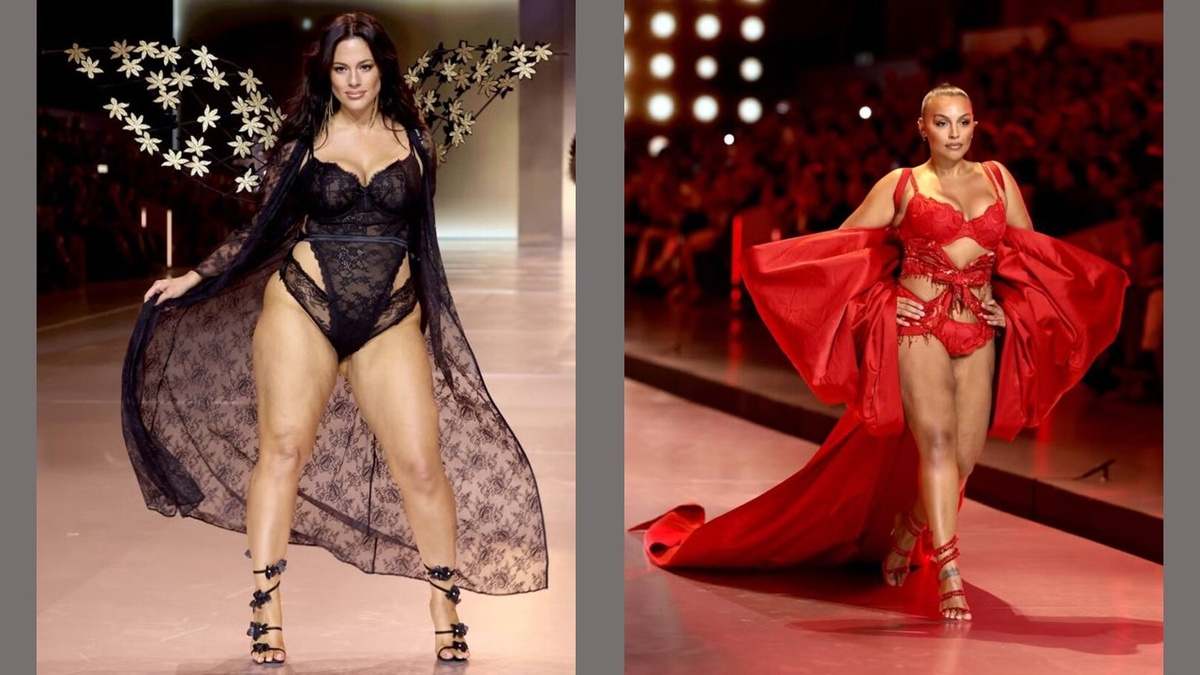 Victoria’s Secret Fashion Show 2024/ Эшли Грэм и Палома Эльсессер - иконы бодипозитива, что скажете?