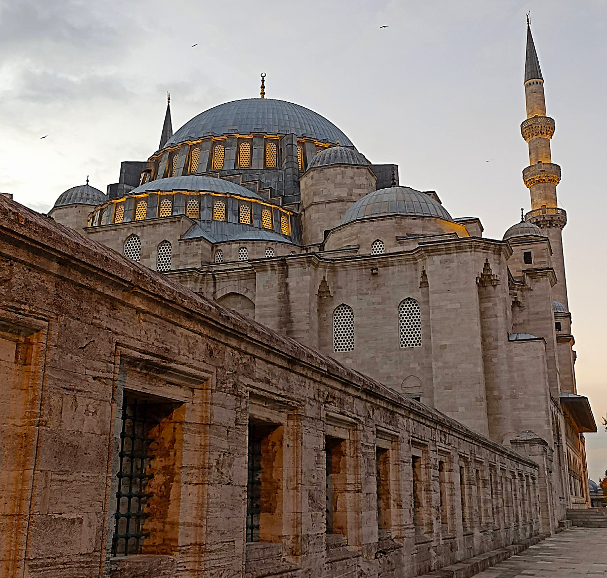 Фото Сулеймание со стороны панорамной площадки