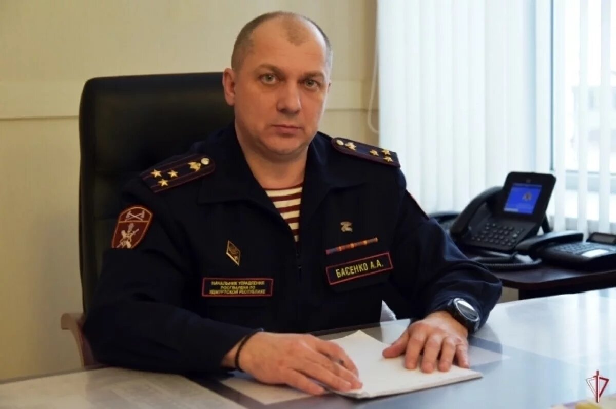    Александр Басенко возглавил территориальное управление Росгвардии Удмуртии