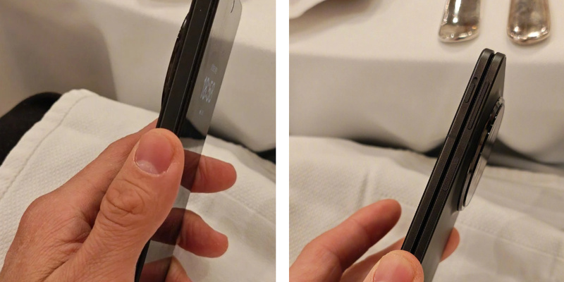    OPPO Find N5 в чёрном цвете засветился на «живых» фотографиях