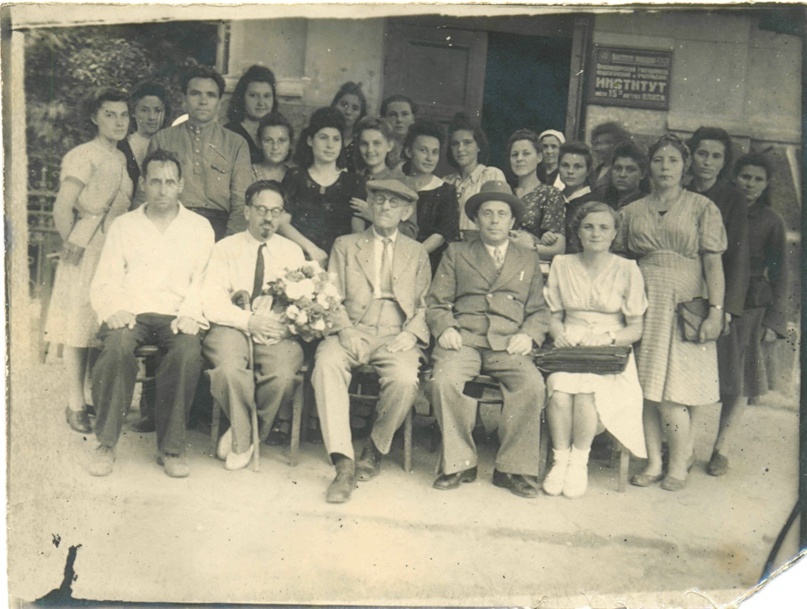 Выездная лекция в Краснодаре, 1936г.