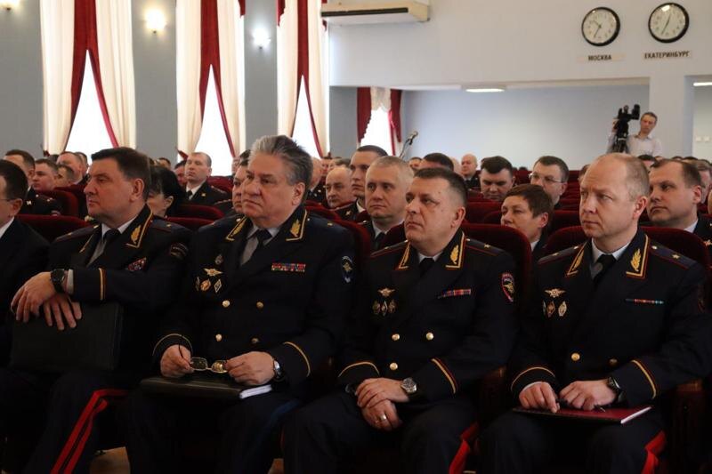    Расширенная коллегия ГУ МВД по Свердловской области/руководитель пресс-службы регионального ГУ МВД Валерий Горелых