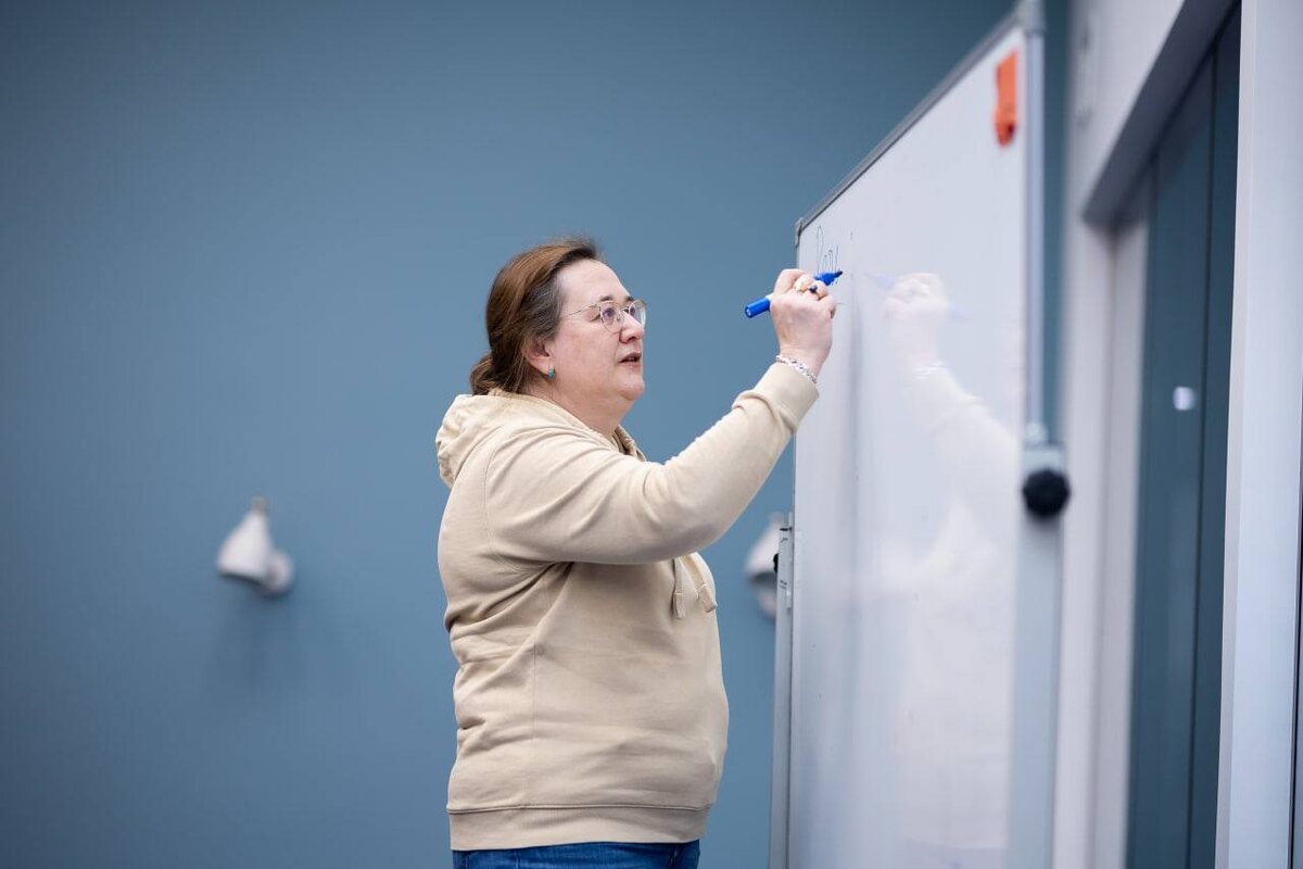 Фото из школьного архива: Мария Валентиновна Набоко