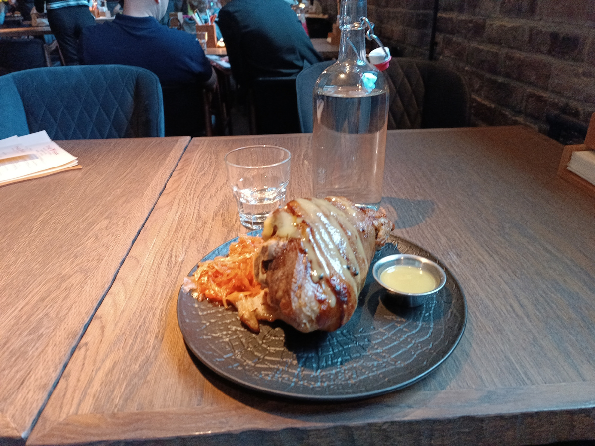 собственно рулька,подача!