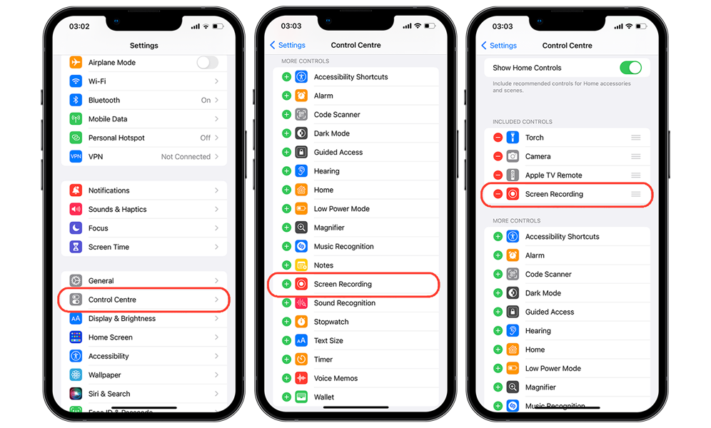 как сделать запись экрана на айфон