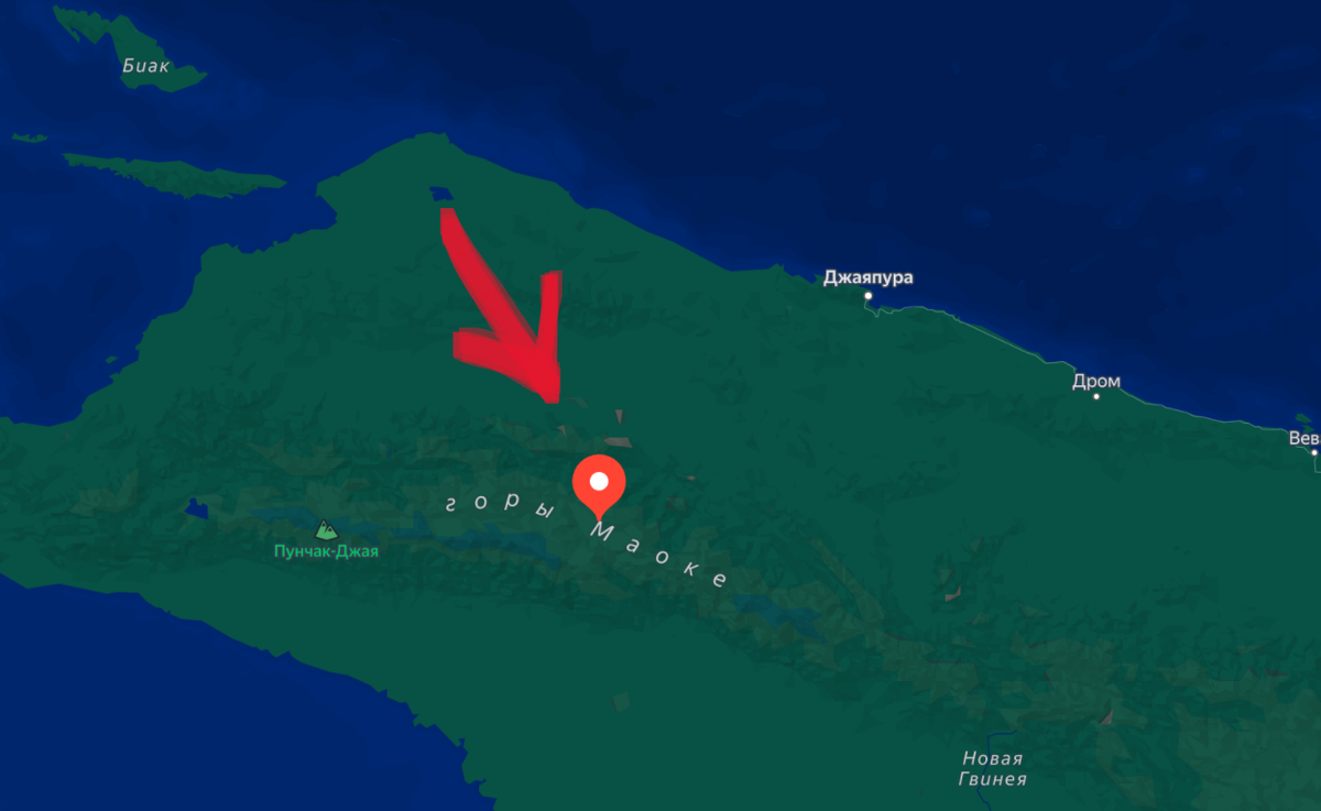 Где то здесь обитает племя Дани