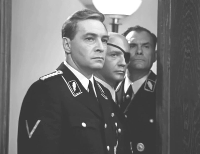 Кадры из фильма СССР Лиозновой «17 мгновений весны» 