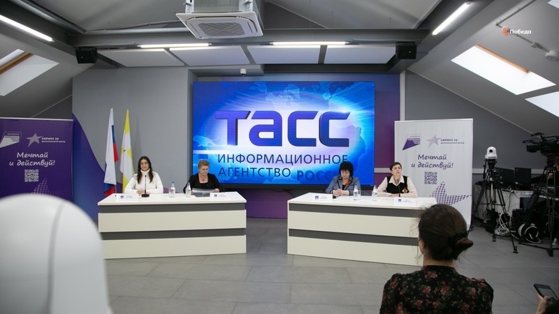    Пресс-конференция, посвящённая 80-летию Победы в Великой Отечественной войне, прошла в Ставрополе Фото: Валерия Алтухова / / ИА «Победа26»
