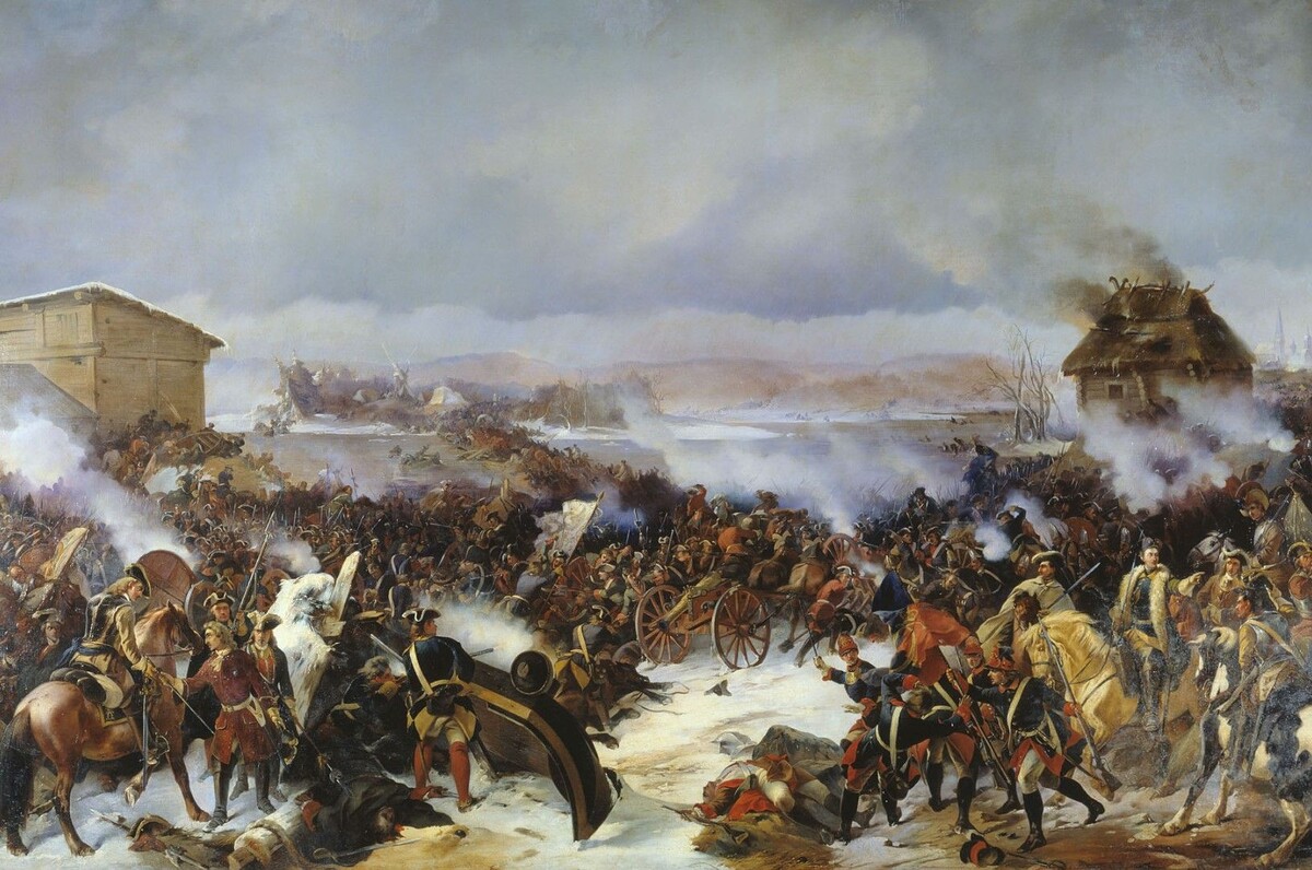  Коцебу, Александр Евстафиевич «Битва при Нарве» / Источник: (cc)