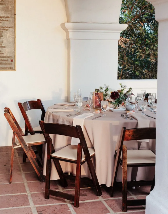 коричневые оттенки в оформлении свадьбы