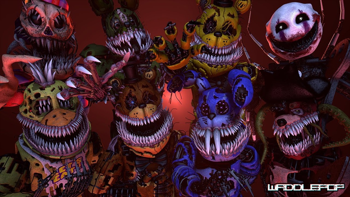 Corrupted аниматроники.