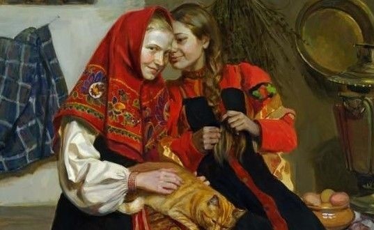 фрагмент полотна Г.Мясоедова