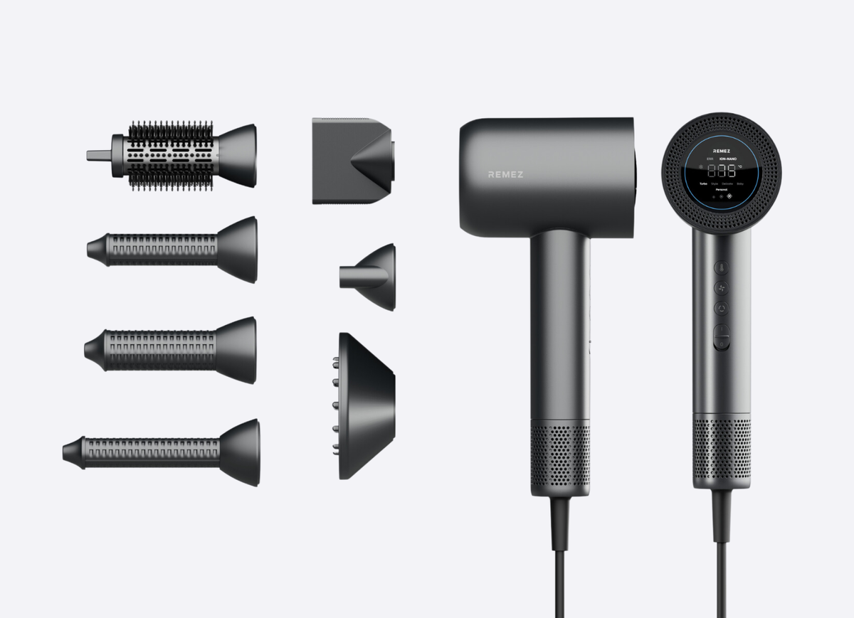 Новая коллекция насадок для фена-стайлера REMEZ Model S.