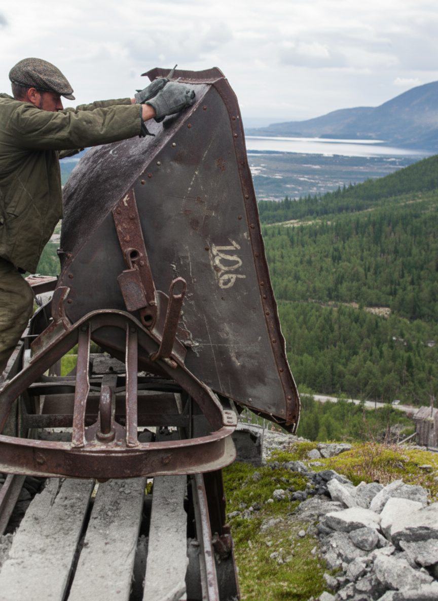 1933 год - Мурманский обл, г. Хибиногорск - Добыча руды