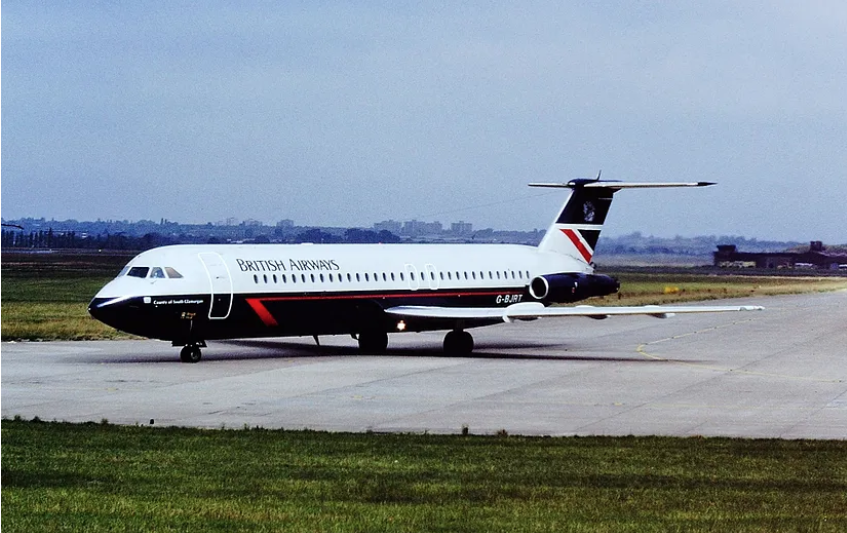 Самолёт British Airways BAC-111, похожий на тот, что потерпел крушение. Источник изображения: Википедия