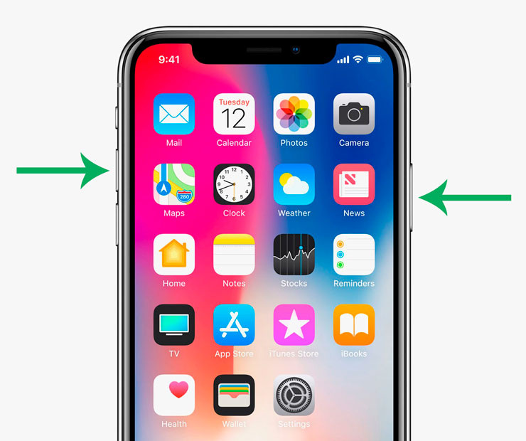 как сделать скриншот на айфон