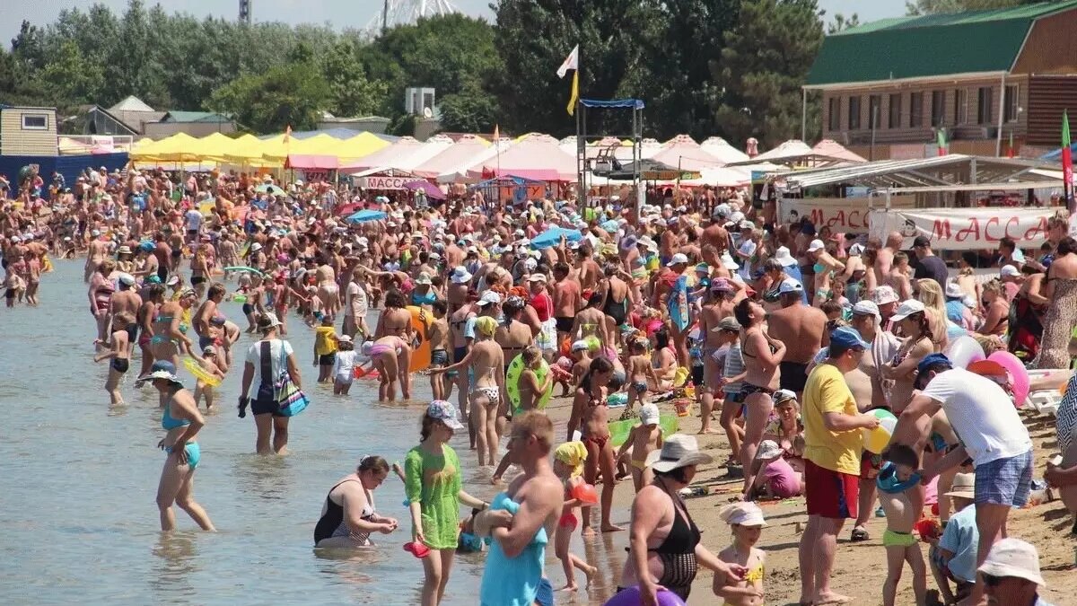Летом 2024 года Анапа поставила рекорд по числу туристов. Что будет в 2025-м? Источник: 1М
