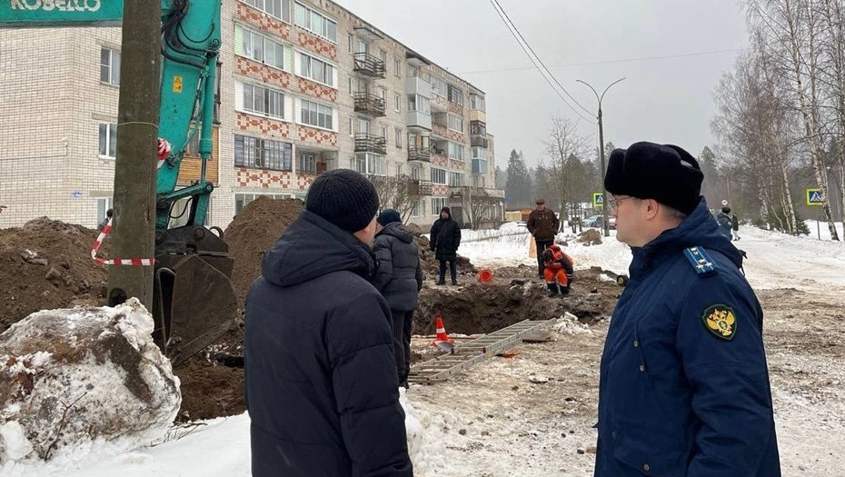    Коммунальная авария в городе Питкяранта, Республика Карелия. Автор фото: прокуратура Карелии