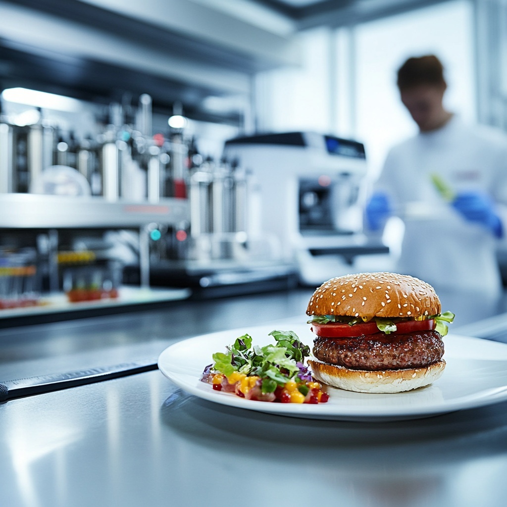 Культивированное мясо, Этика, Ресурсы, Экология, любимый бургер