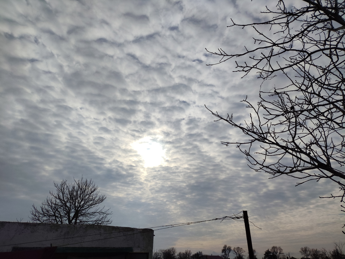 Облака потихоньку расходятся