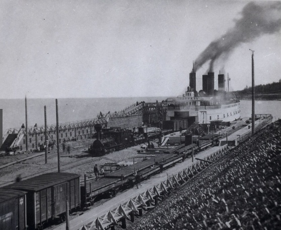 Выгрузка "Байкала" 