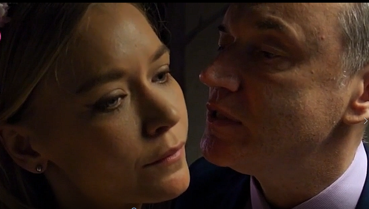 Фрагмент сериала "Далекая и близкая". Мэр - Александр Кичаев, Софья - Варвара Бородина