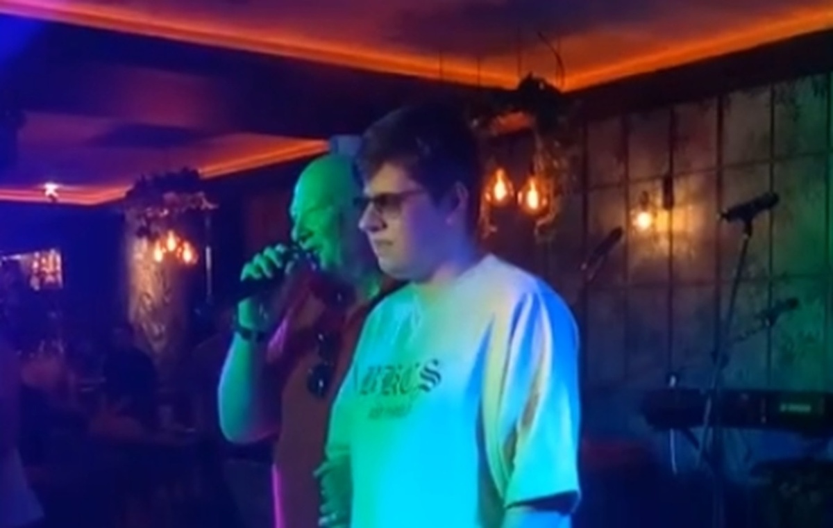 Юрий Гальцев поддерживал Николая Горланова. Фото: скриншот видео со страницы певца.