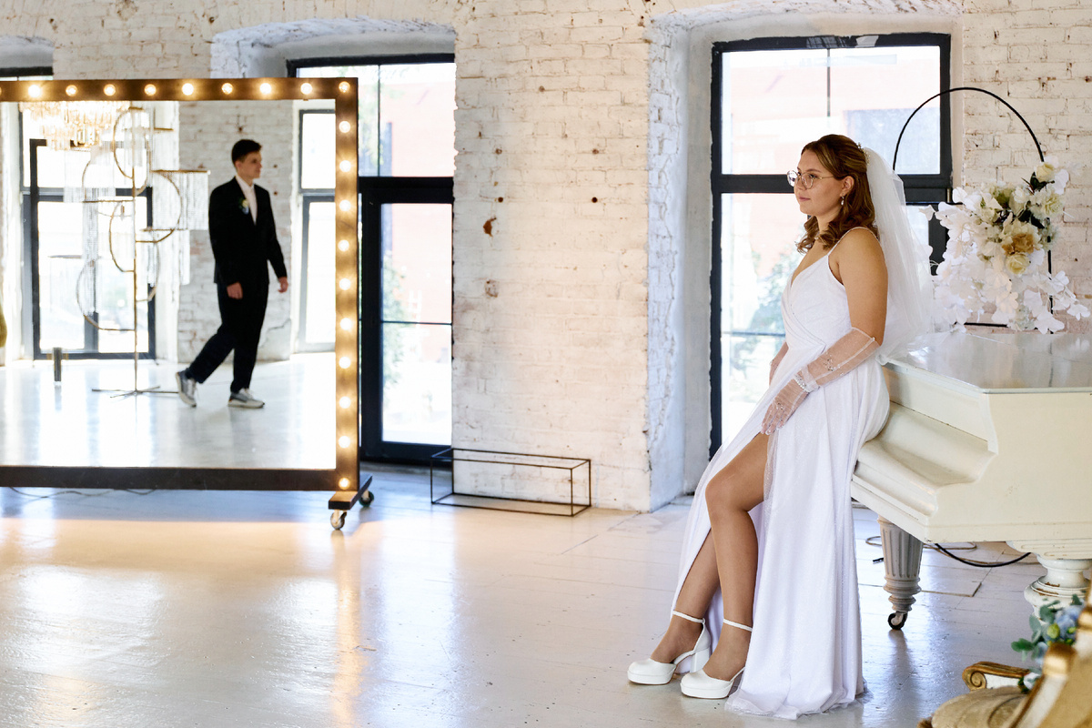 Свадебная фотосессия в студии