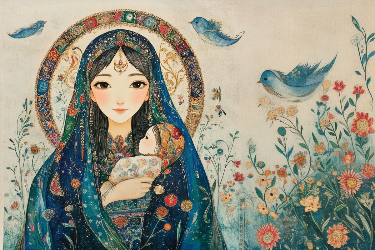 Богиня Умай глазами чата GPT