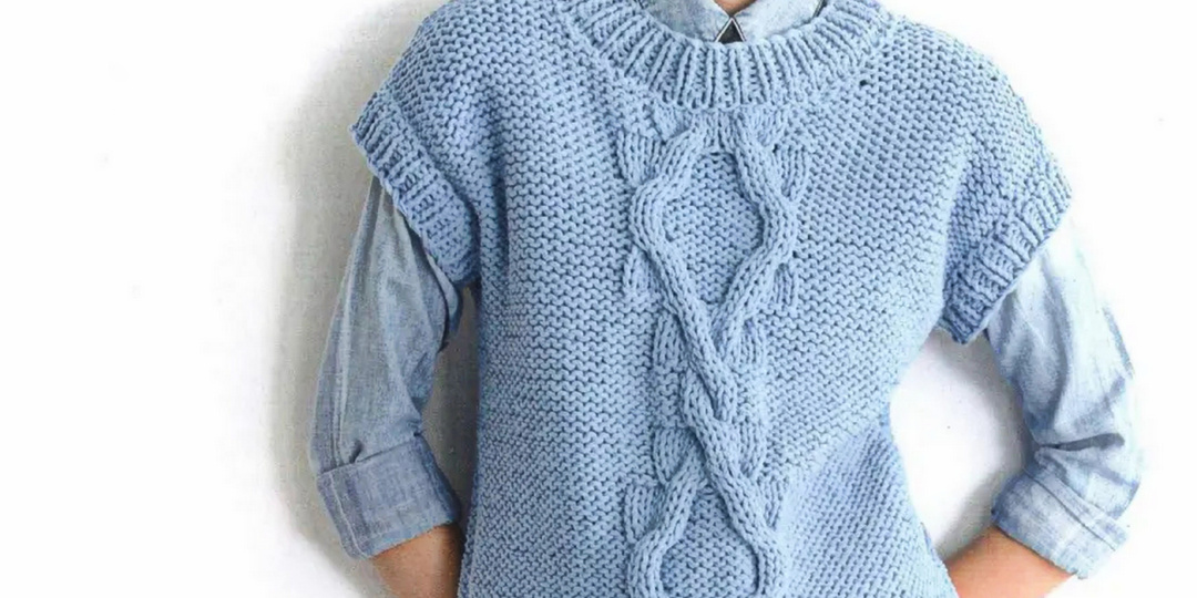 Вяжем стильные жилеты спицами. 4 модели с подробным описанием