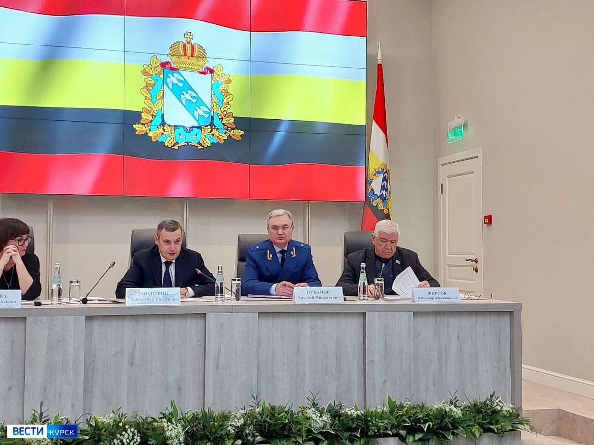    В Курске проходит первое заседание Координационного совета по решению проблем жителей приграничья