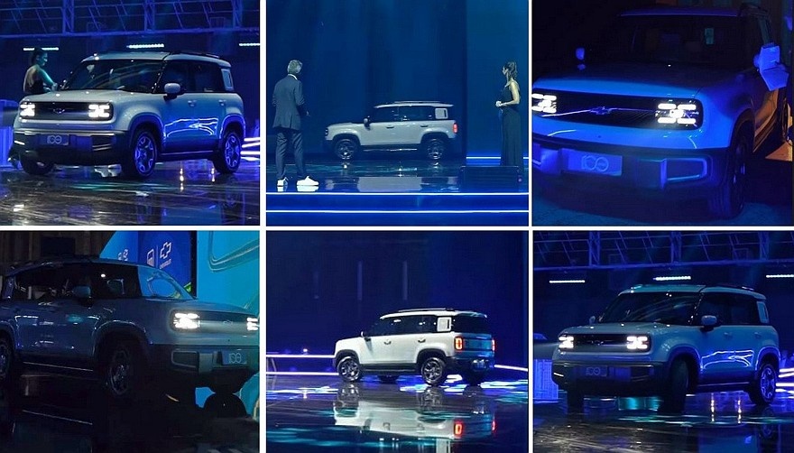    Новый электрический кроссовер Chevrolet, показанный в Бразилии. Ожидается, что в Латинской Америке модель появится под именем Chevrolet Spark EUV Activ