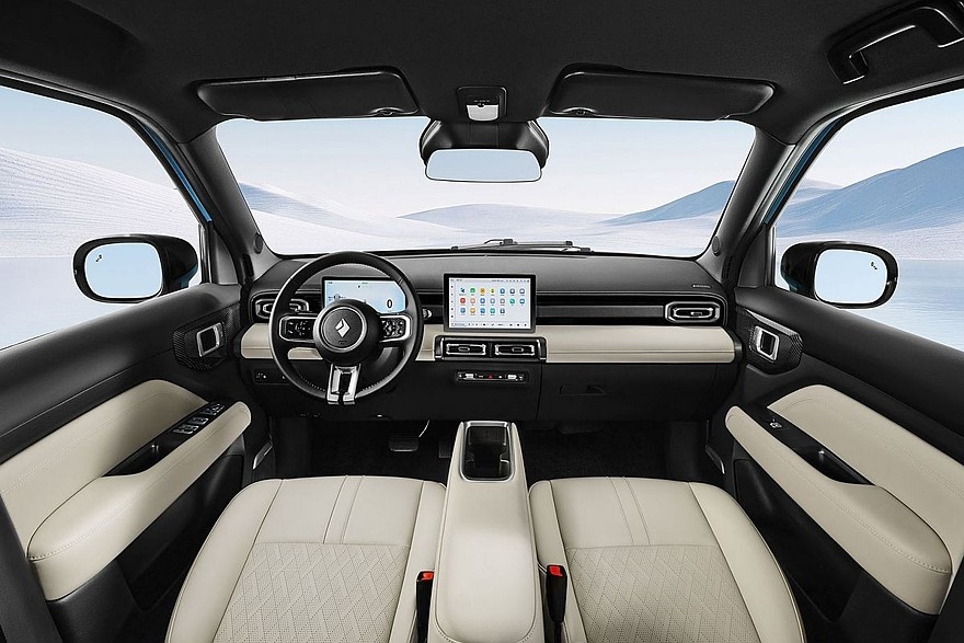    Интерьер Baojun Yep Plus для Китая