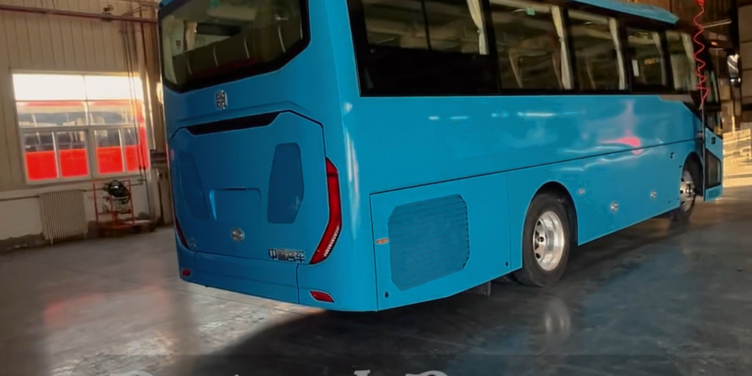 🚌 Цех готовых автобусов завода ZhongTong