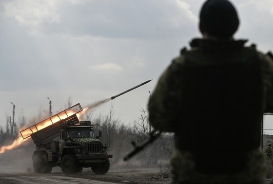    Военнослужащий ВС РФ в зоне СВО