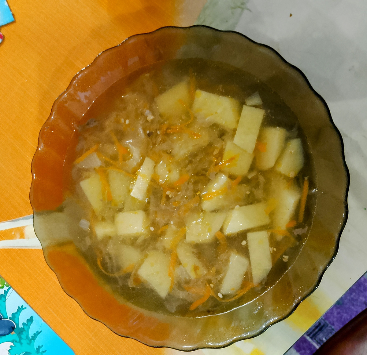 Щи с квашенной капустой