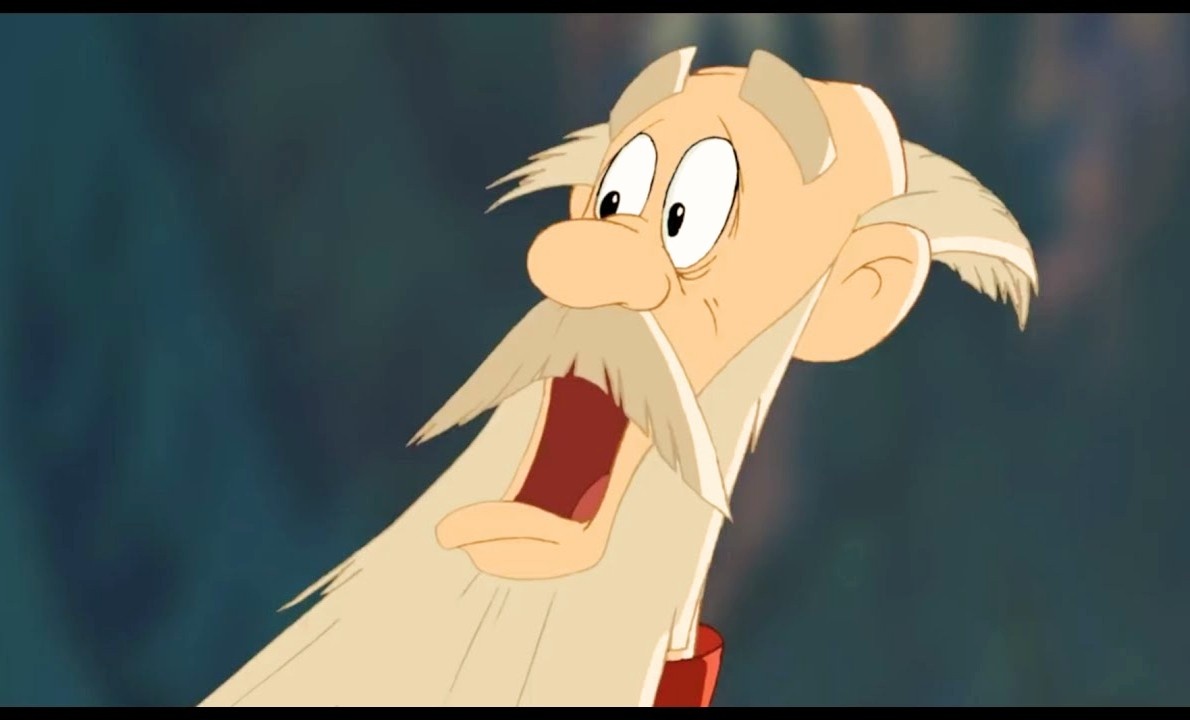 Кадр из мультфильма "Три богатыря"