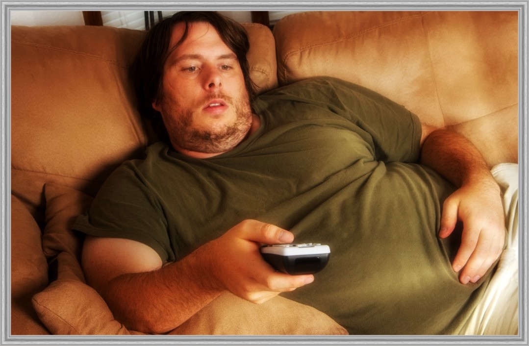 Из-за лишнего веса мы становимся слабыми и вялыми.
