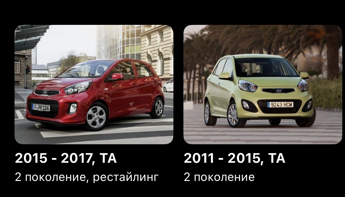 2е поколение Рестайлинг 