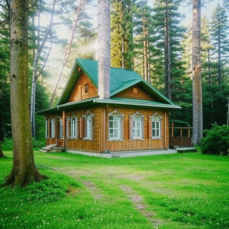 Дача, рисунок создан ИИ