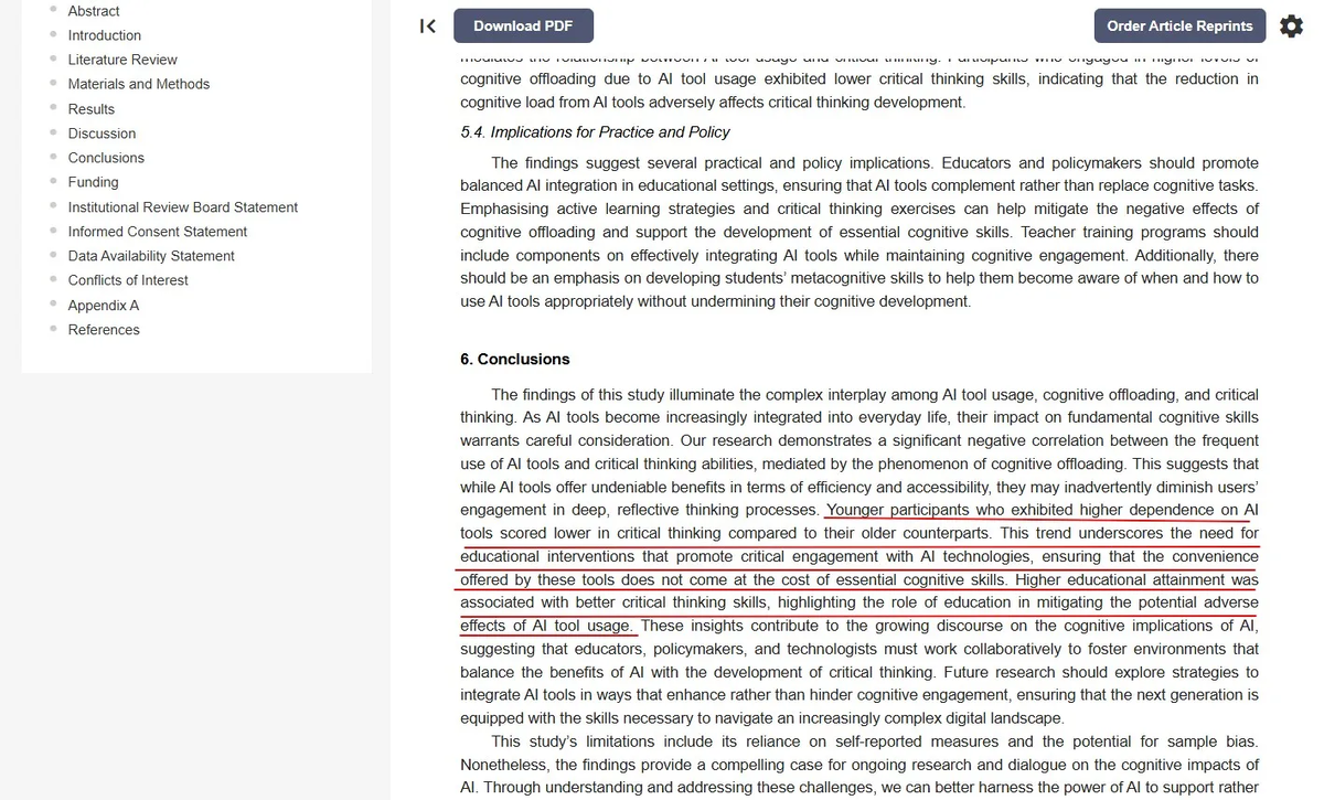 Отрывок оригинального текста статьи М. Герлиха